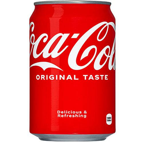 Coca-Cola can 350ml (Best before 02/01/2025)