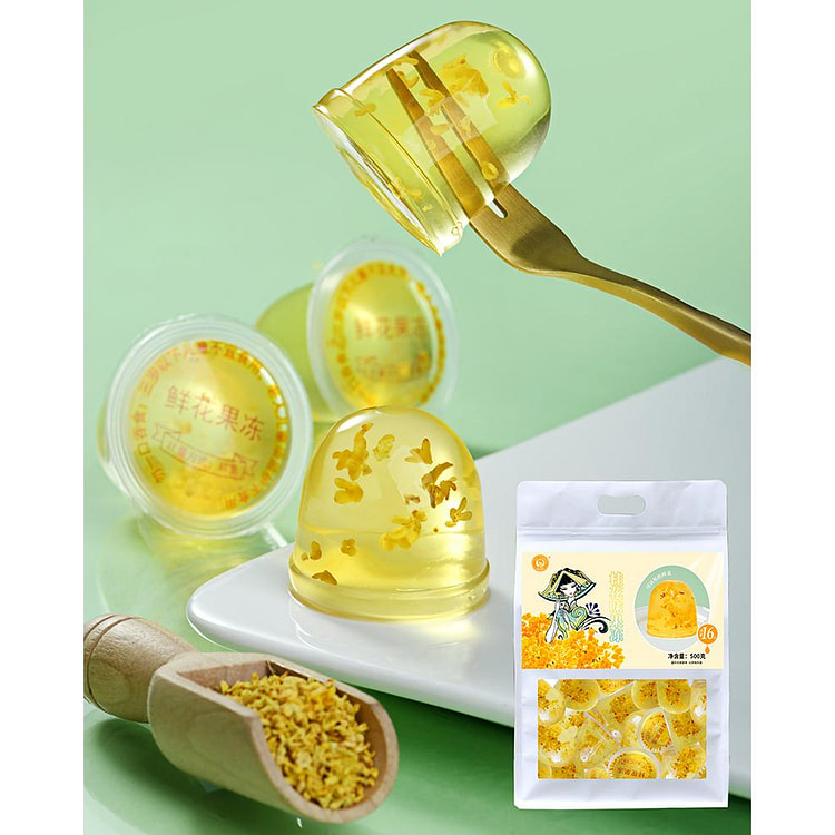 Fresh Flower Jelly Osmanthus 500g * 1 Bag
