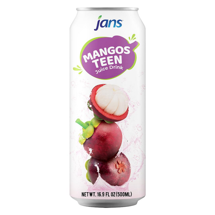 Jans 30% Mangosteen Juice with Pulp Pack of 1 16.9 oz