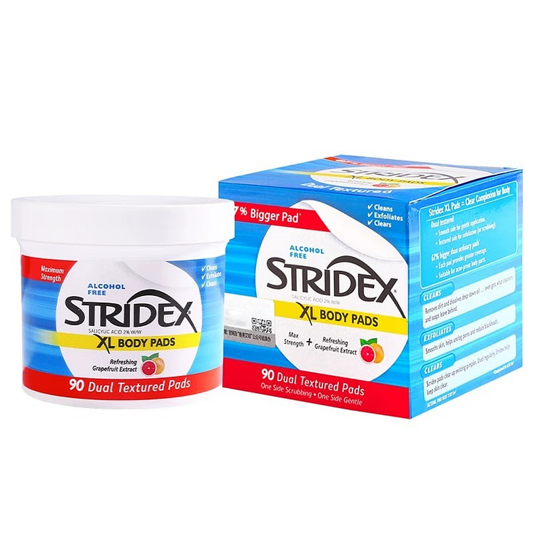 STRDEX水杨酸身体棉片90片/盒