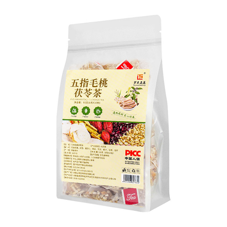 Mao Tao Fu Ling Tea 8g * 10 packs/bag 800 g