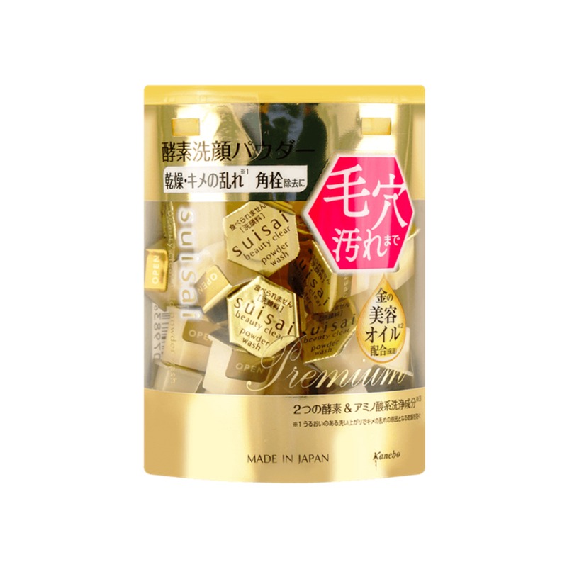 Suisai Gold Powder Wash 32 pieces 1 each
