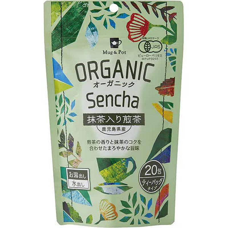 Mug & Pot Organic Sencha Matcha 20 Teabags 1 each