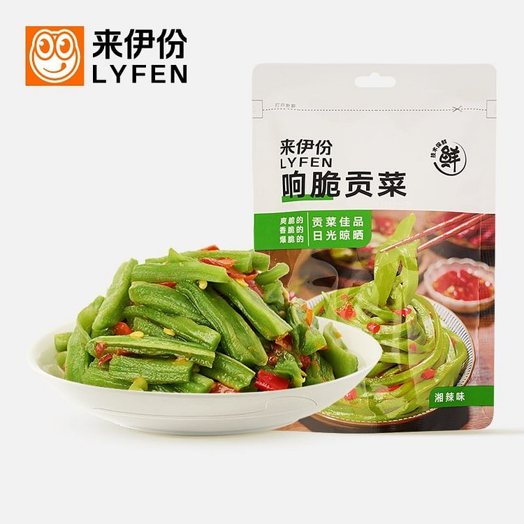 Laiyifen Crunchy Gongcai (Stem Lettuce) 168g 168 g
