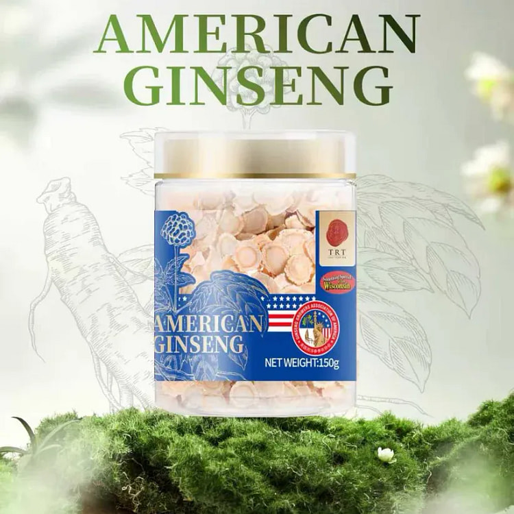 TRT American Wisconsin Ginseng Slices- Small 150 g