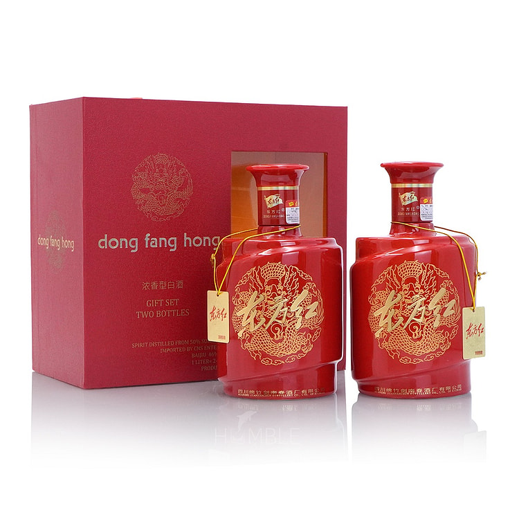Jian Nan Chun Dong Fang Hong Chinese Baijiu 500 ml*2 bottles
