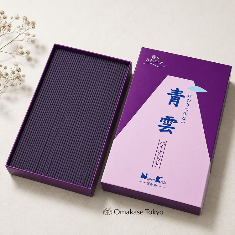 Nippon Kodo Seiun Violet Low-Smoke Incense 0.6 lb