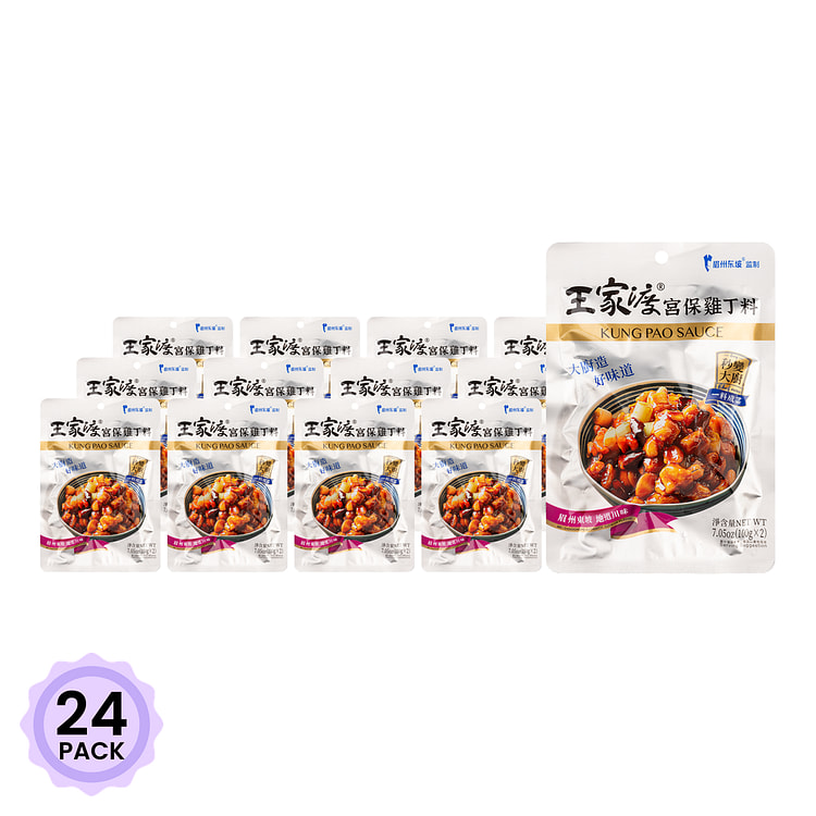 王家渡宫保鸡丁料 200 克*24 包