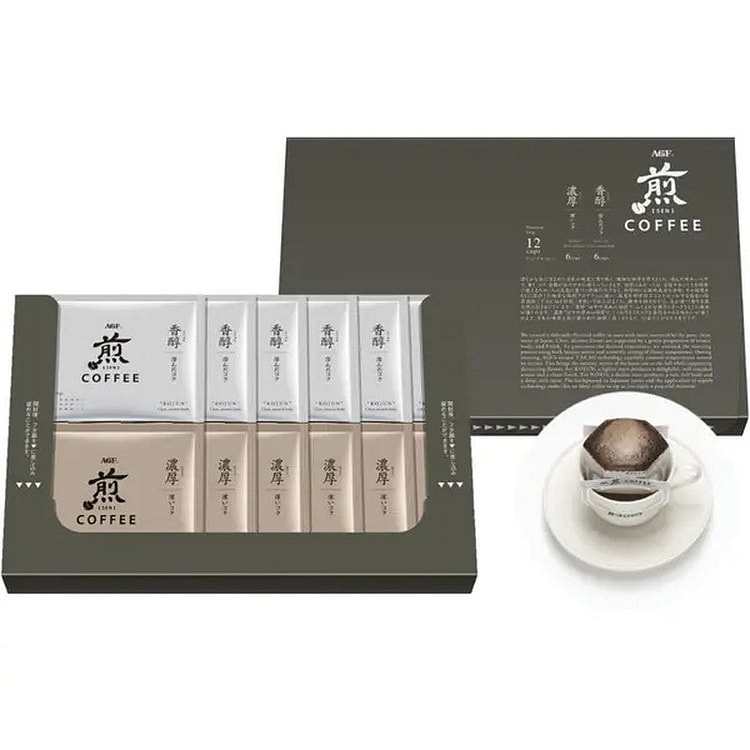 AGF Premium Drip Coffee Assortment 12 Bags 1 each