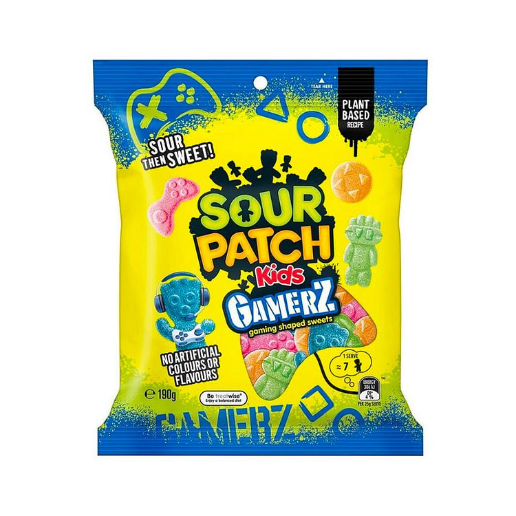 Sour Patch Kids Gamerz 190g 1 each