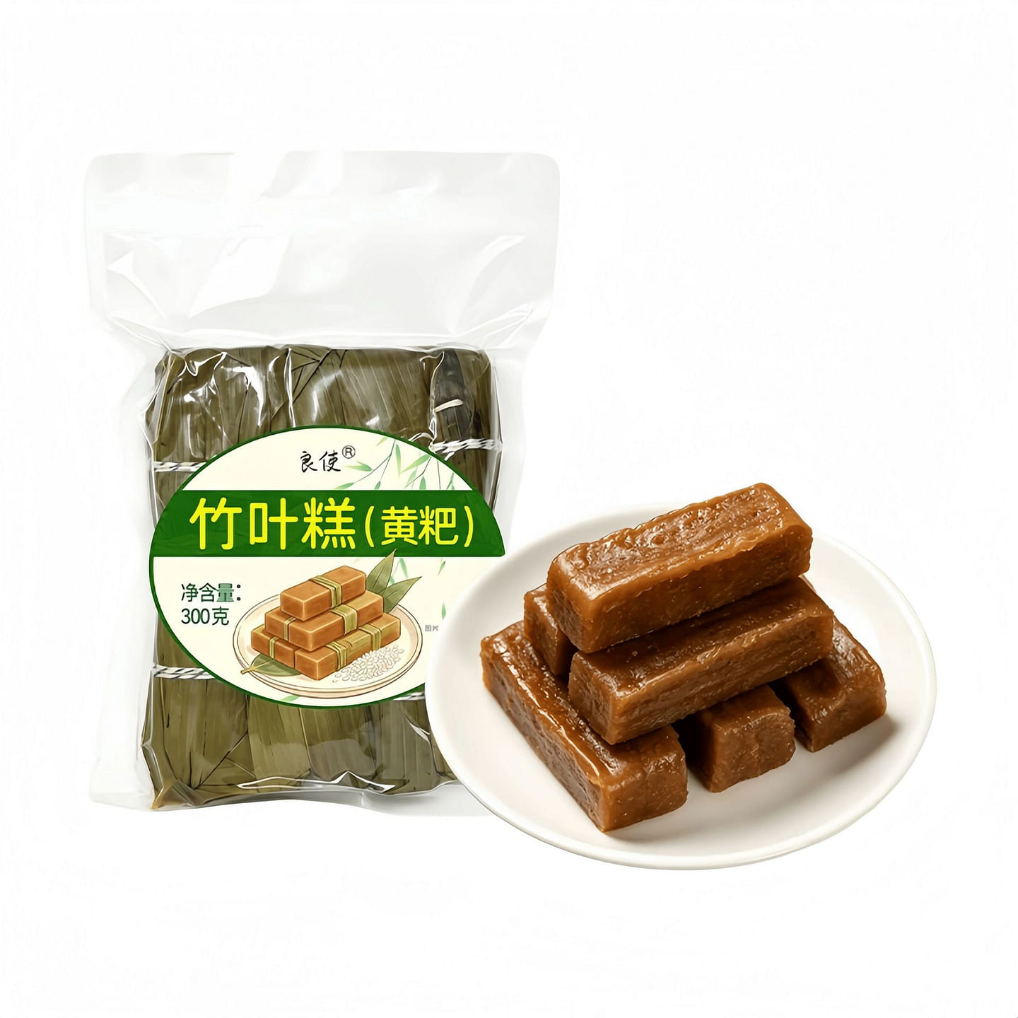 Sichuan Xiao Huang Ba Bamboo Leaf Cake 300g*1 300 g