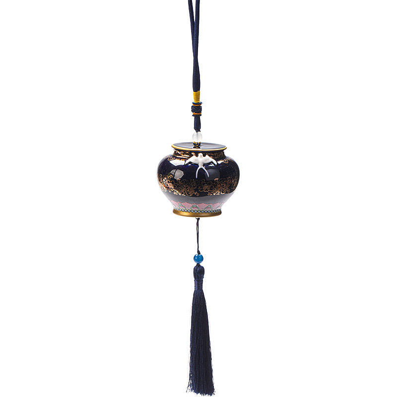 Ceramic Wind Chime Pendant 4.5 * 8.3 Cm 1 box
