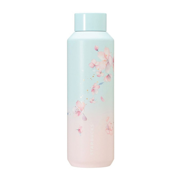 星巴克 便携保温杯 淡蓝色渐变 591ml