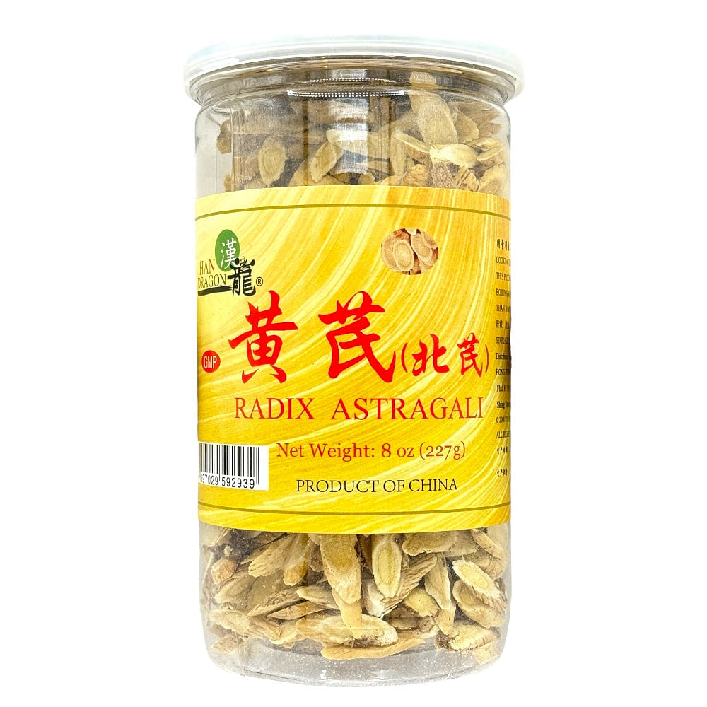 Han Dragon Huang Qi Astragalus Root for Qi and Energy 227g Radix Astragali 1 each