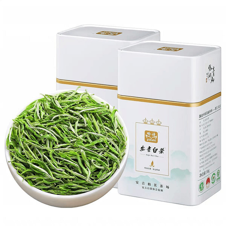 2026安吉白茶100g特级明前绿茶茶叶手工兰花型 100 克
