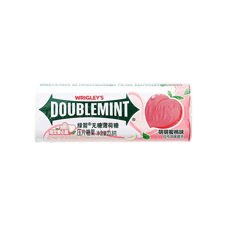 Wrigley's Doublemint Peach Mints 23.8 g 1 each