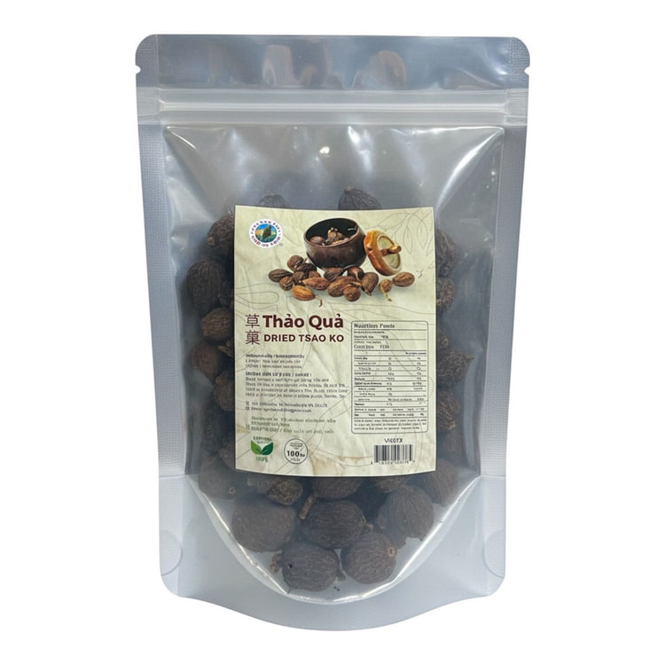 Dried Tsao Ko Black Cardamom Thao Qua 100% natural 100 g