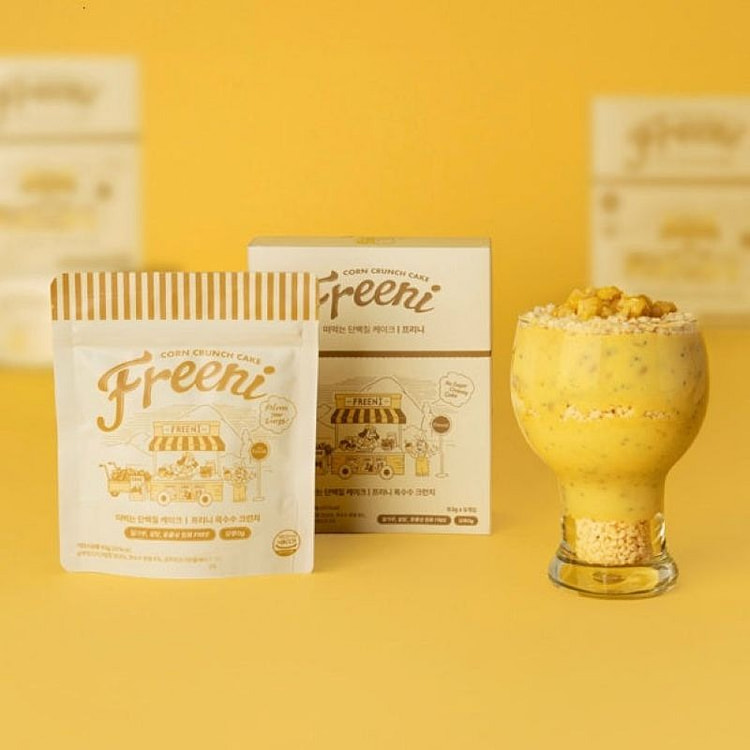 Friny 勺子蛋白蛋糕玉米脆 63 克