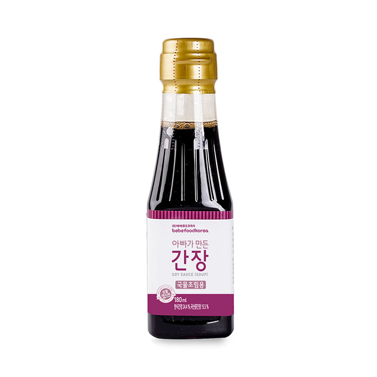 bebefood soy sauce soup made by dad 180ml 1 each