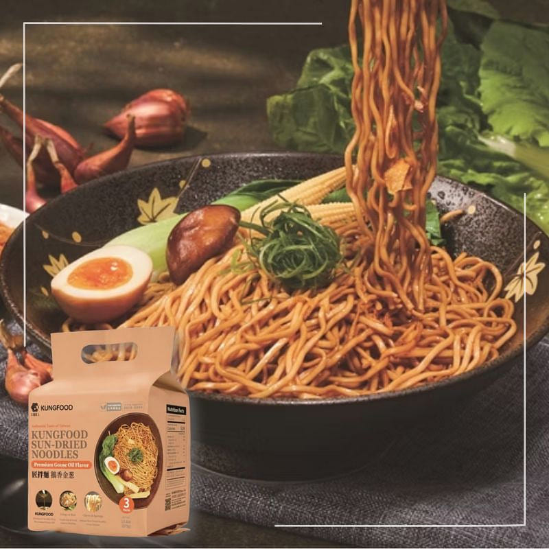 Premium Goose Oil Flavor noodle Best Before 7/17/2 1 each
