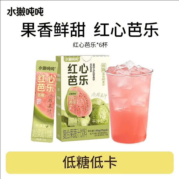 水獭吨吨红心芭乐*1盒 150 克