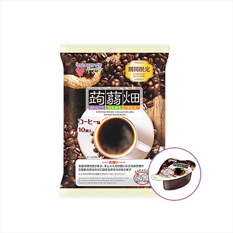 マンナンライフ こんにゃくコーヒー味 こんにゃくゼリー 25g×10個/袋