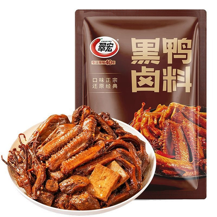 翠宏黑鸭卤料包卤汁卤菜五香卤肉鸡鸭酱汁甜辣味卤水 108 克