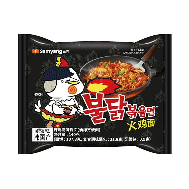 三养火鸡面超辣原味140g*1袋 140 克