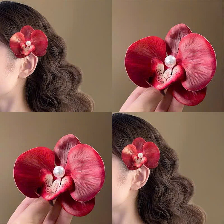 Kep toc Hoa Lan Hong 1 each