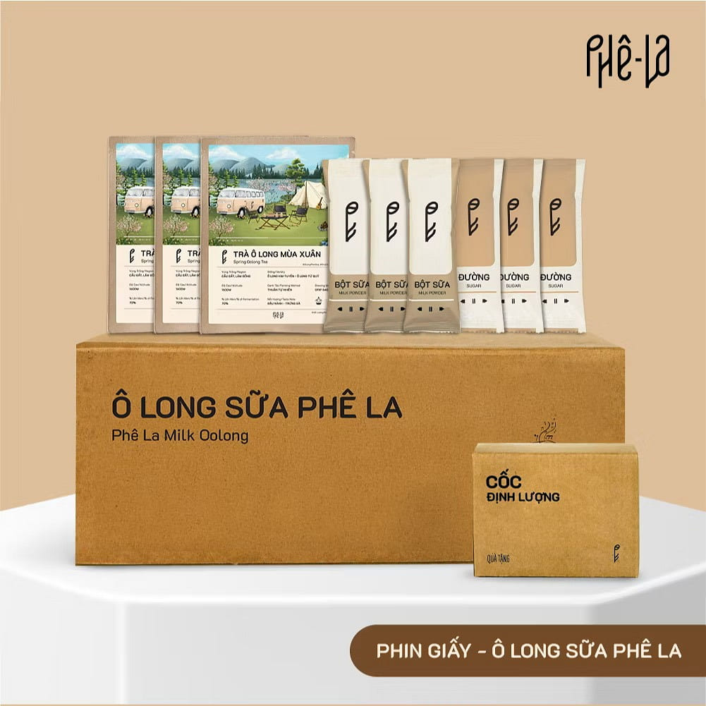 Phe La Oolong Milk Tea Dalat Specialty 1100 กรัม
