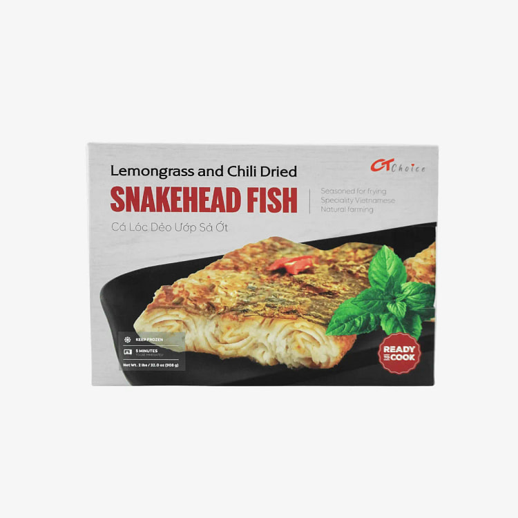 Lemongrass And Chili Dried Snakehead Fish (min 6)