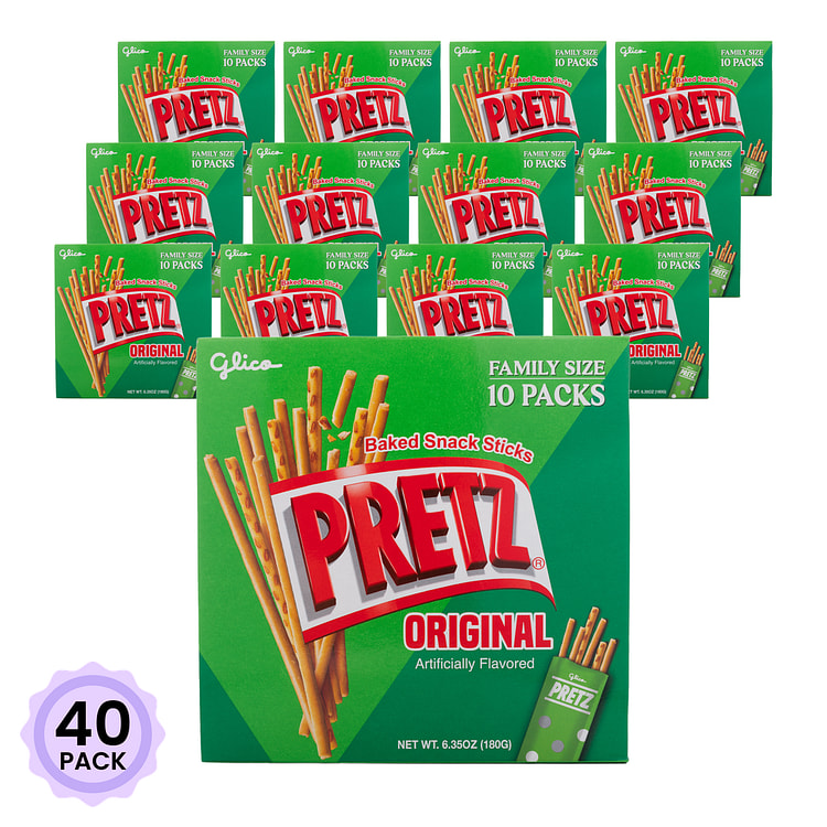 Glico Pretz 百力滋 原味 家庭装 180 克*40 包