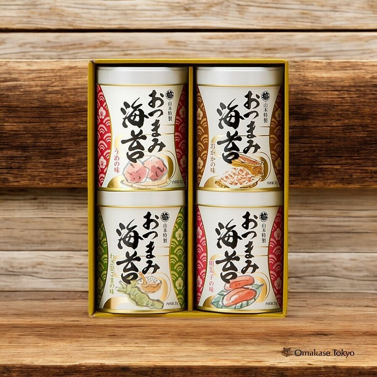 什锦零食海苔4罐装