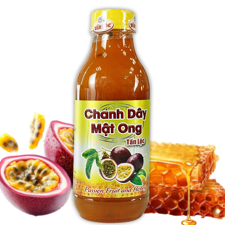 Tấn Lộc 番荔枝龙眼果蜜饮 3瓶装