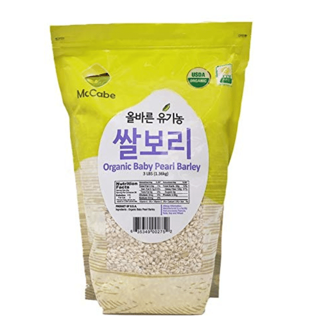 McCabe Organic Baby Pearled Barley – Pearl Barley Grain | USDA and CCOF Certifie 3 lb