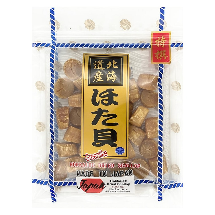 总统牌 日本扇贝 干贝 瑶柱（特大颗粒）