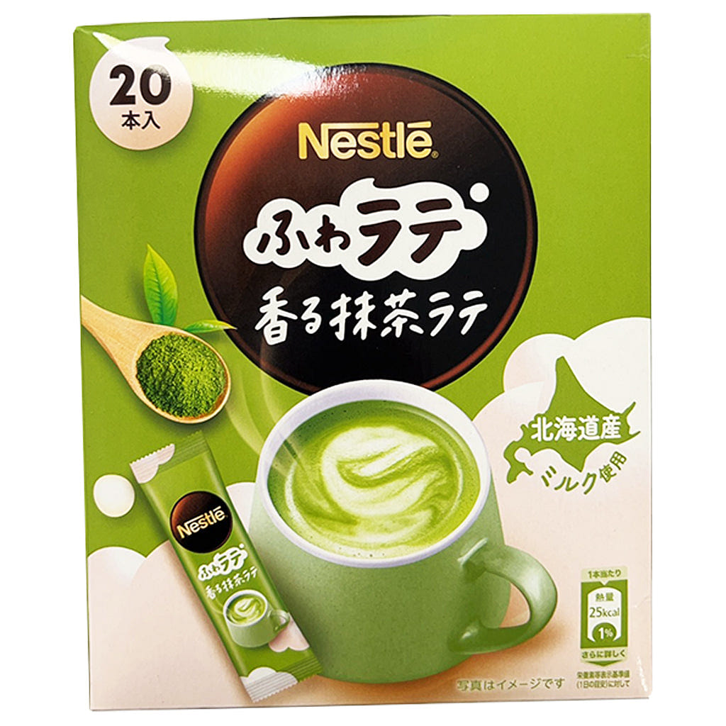 NESTLE Fuwa Matcha Latte Instant Drink Sticks 20p 1 count