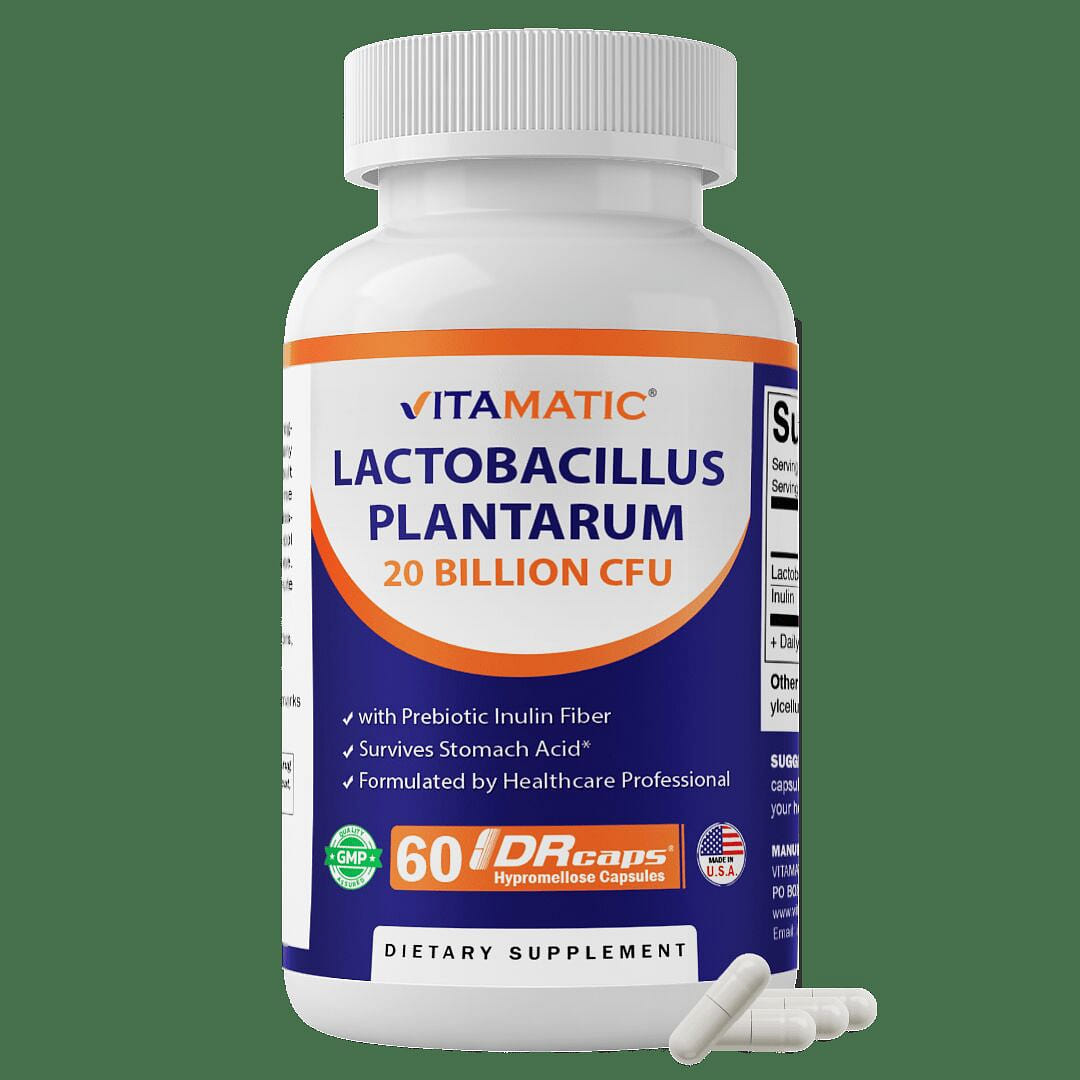 Lactobacillus Plantarum 20 Billion - 60 DR Capsule 1 個
