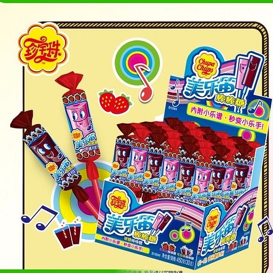珍宝珠美乐笛棒棒糖15g*30 450 克