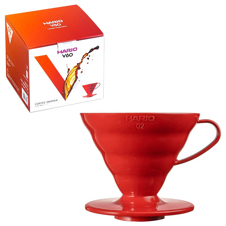 Hario Coffee Dripper V60 02 Red 1 count
