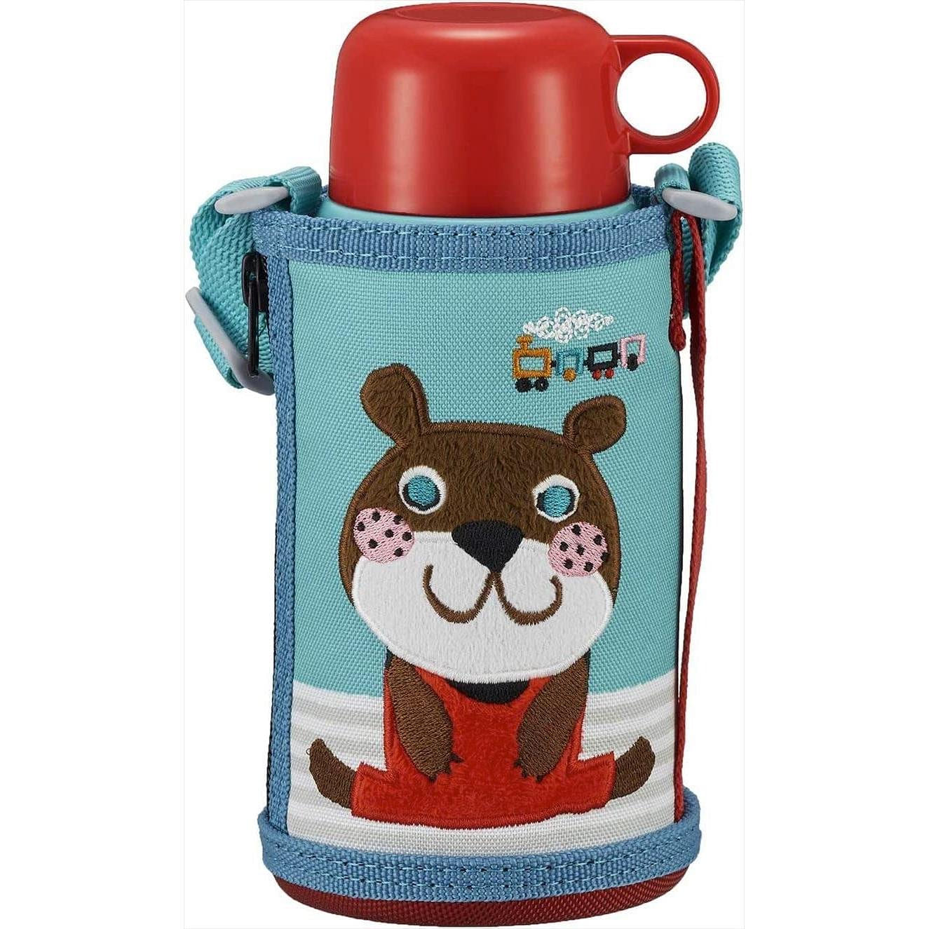 Tiger 宝宝用 保温瓶 600ml 棕熊 1 份
