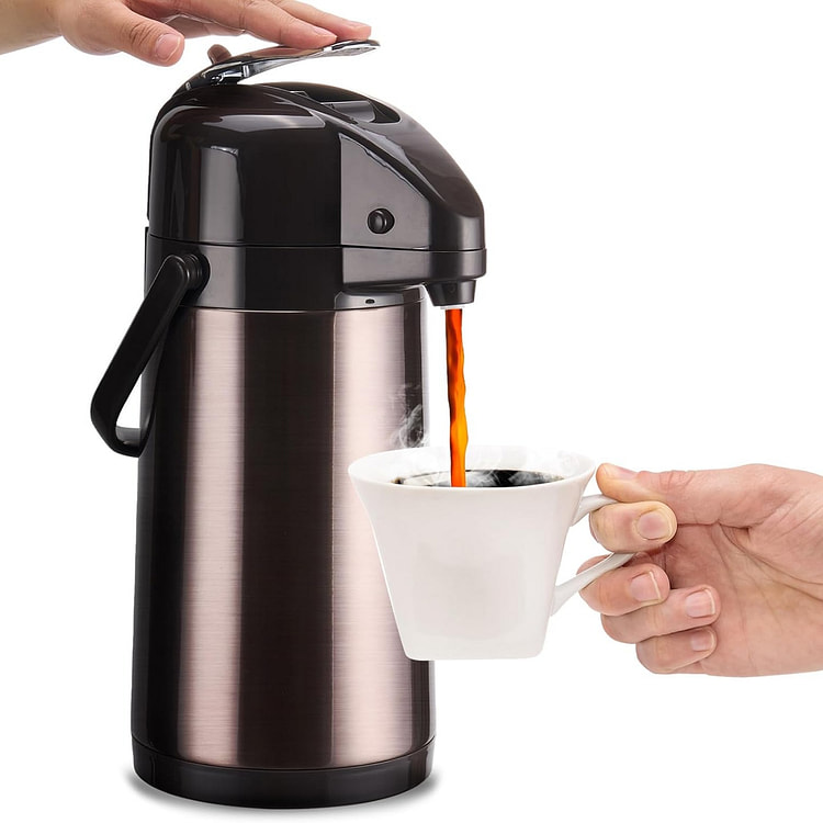 84oz stainless steel insulated kettle with base