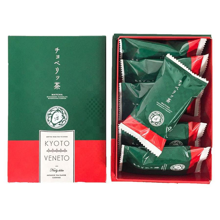 Kyoto Veneto Matcha Strawberry 6pcs 1 each