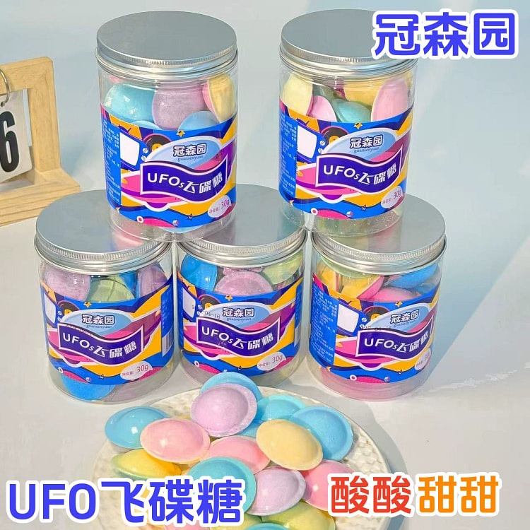 UFO飞碟糖30克*1罐 30 克