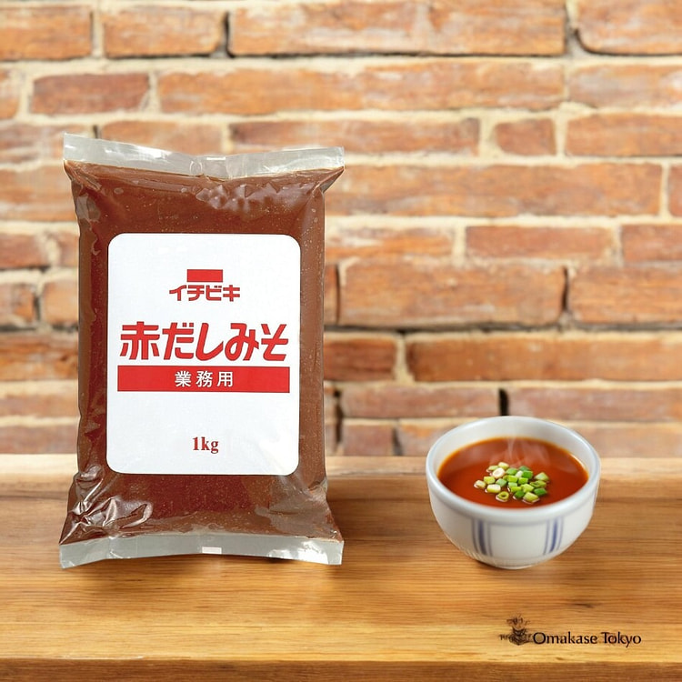 Ichibiki 红汤味噌散装包装 1kg