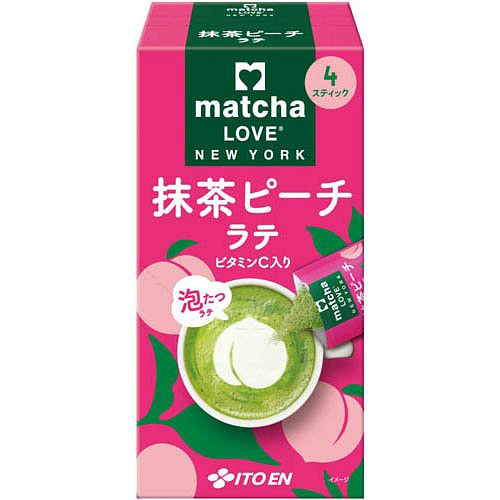 Itoen Matcha Peach Latte Stick 4bags