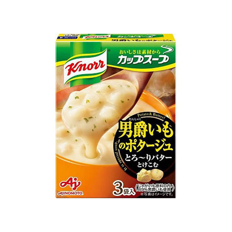 Ajinomoto Baron Potato Butter Instant Soup 3pcs 1 each