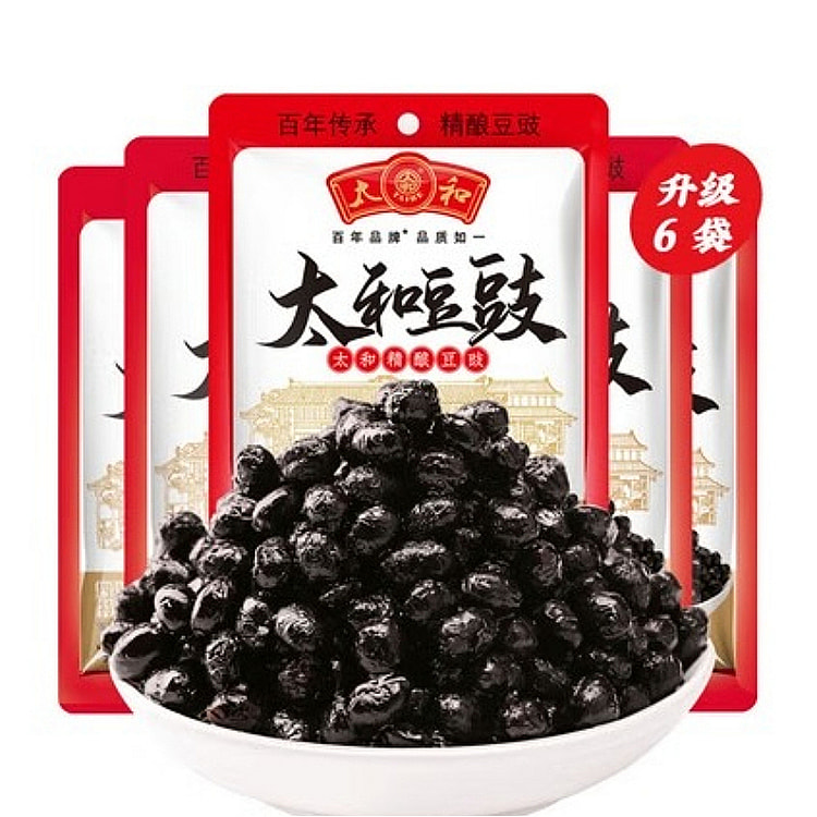 太和发酵豆豉豆子100g*6袋 600 克