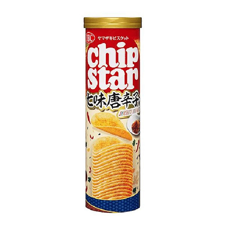 YBC Chip Star 薯片（七味唐辛子味） 105 克