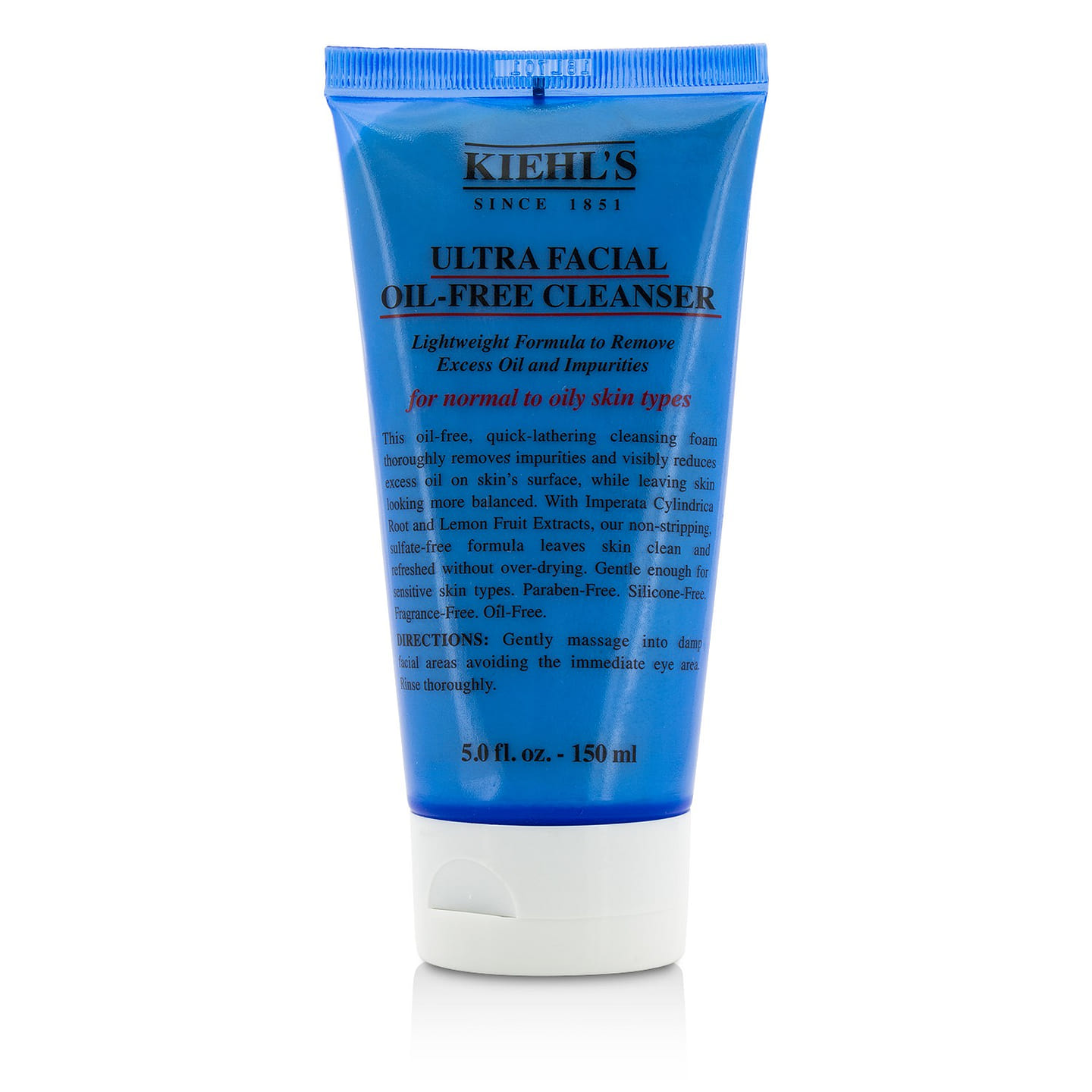 Kiehl’s Ultra Facial Oil-Free Cleanser – For Normal to Oily Skin Types 150 ml